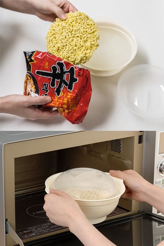 (정품) 전자렌지로 끓이는 안전 재질 간편 라면용 그릇