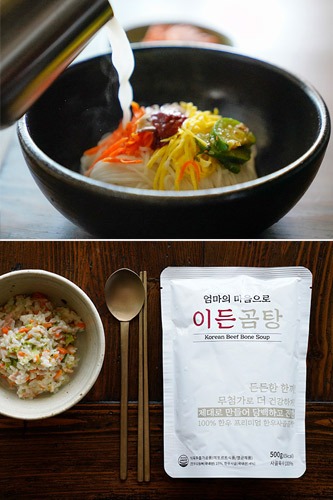 (가온밥상) 한우 곰탕 육수 이든곰탕 / 500ml