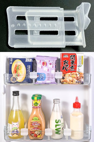 (정품)K-P 냉장고 도어 포켓 신축 기능 칸막이 (2P) 세트