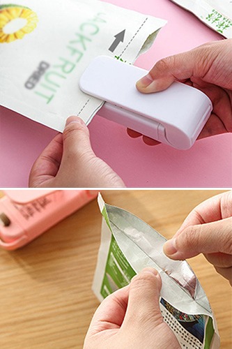 LEC 식품용 비닐 봉투 밀봉 미니 실링기
