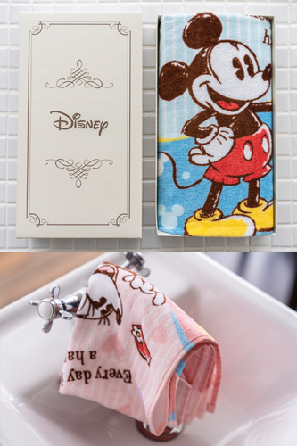 디즈니(Disney) 미키마우스 미니 선물용 캐릭터 타올